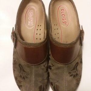 "Klogs" brand clog shoes